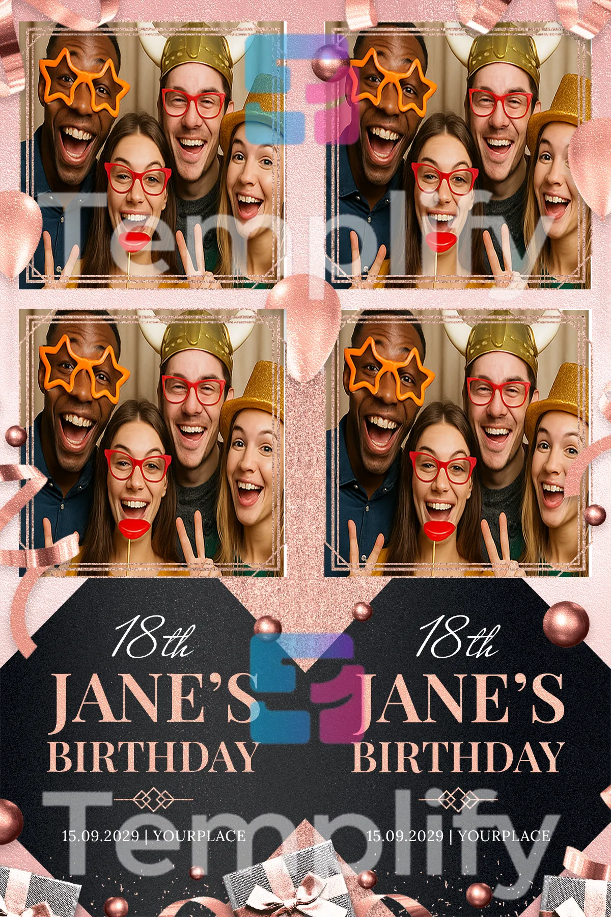 18th birthday photo booth